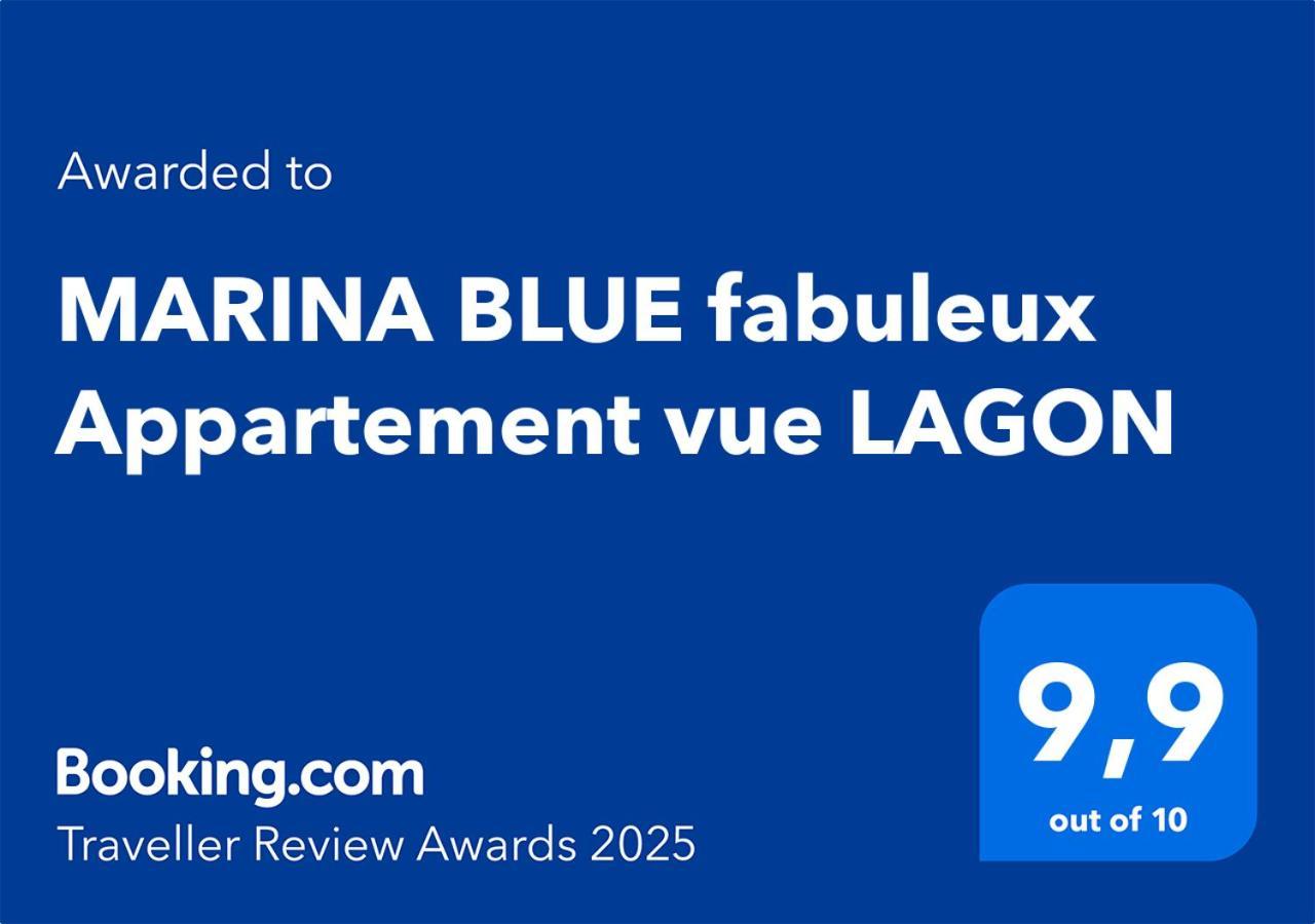 Marina Blue Fabuleux Appartement Vue Lagon Punaauia  Exterior foto